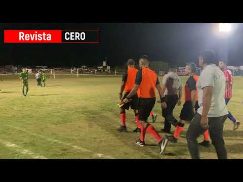 Así fue la suspensión del partido Perlita - Molino en San Carlos