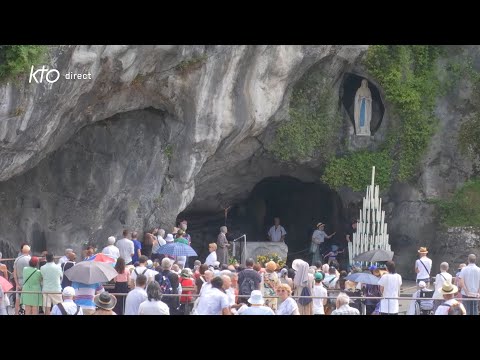 Chapelet du 22 juin 2025 à Lourdes
