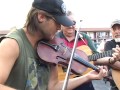 Chance McCoy ripping up Black Mountain Rag at Allegheny Echoes, 2010