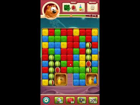 Toon Blast Level 4167 - NO BOOSTERS 🐻🐺🐱 | SKILLGAMING ✔️