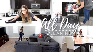 ALL DAY CLEANING // CLEANING MOTIVATION // CLEANING MOM