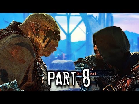 Middle Earth Shadow of Mordor Walkthrough Gameplay Part 8 - Dark Ranger (PS4)