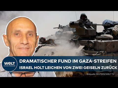 DRAMATISCHER FUND: Wut und Trauer - Israelisches Militär bringt tote Geiseln aus Gaza zurück