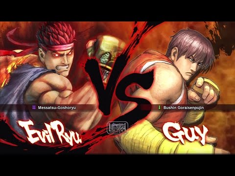 Essx The Sinner [Evil Ryu] vs Yonzai1212 [Guy] USF4