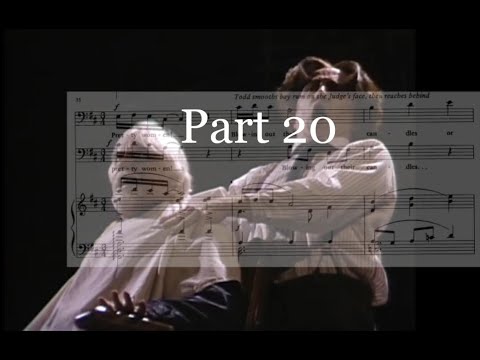 (Part 20/20) Sondheim's "Sweeney Todd": How Sondheim ties together Act 2