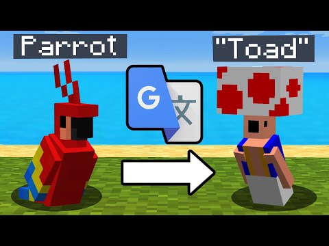 I Google Translated Minecraft Mobs 1000 Times