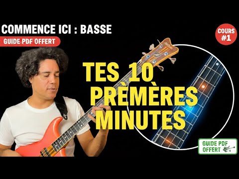 Beginner Bass: Your First 10 Minutes (Free Beginner PDF Guide) Lesson #1