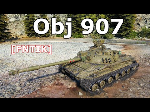 World of Tanks Object 907 - 9 Kills 10,1K Damage