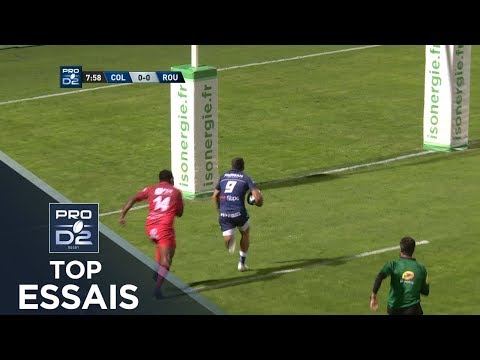 TOP Essais de la J06 – PRO D2 – Saison 2019-2020