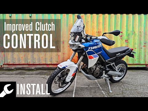 Install Tuareg 660 Clutch Arm Extension: