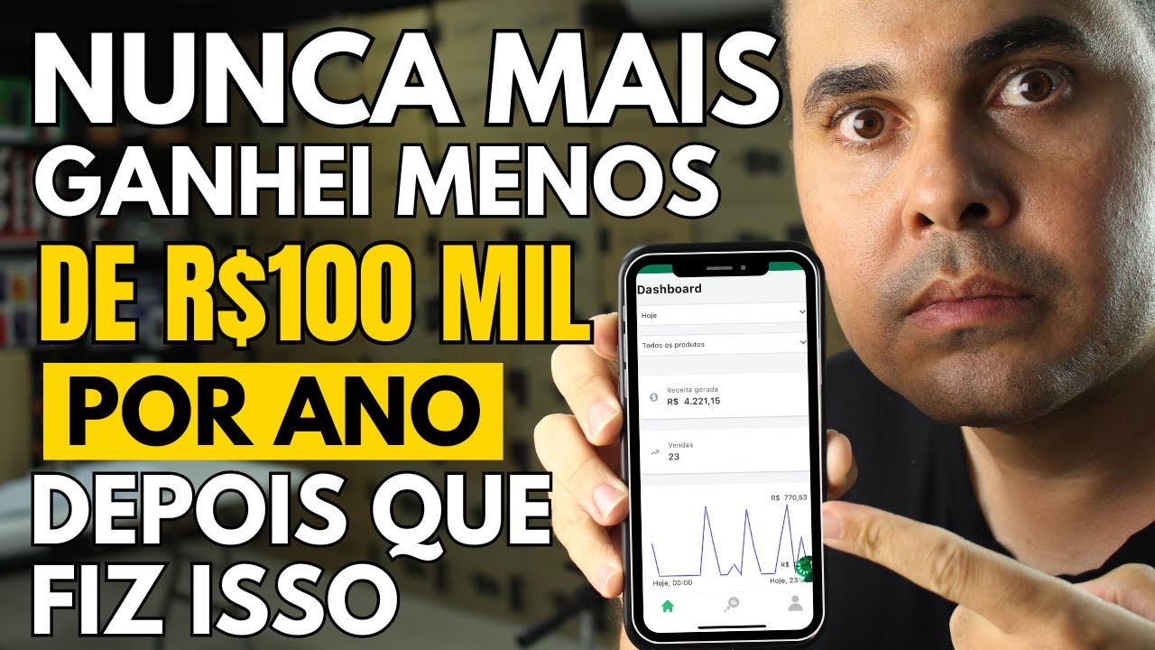 Nunca mais ganhei menos de R$100 MIL REAIS por ano depois que comecei a fazer isso! COPIE E VEJA