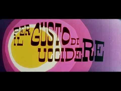 PER IL GUSTO DI UCCIDERE