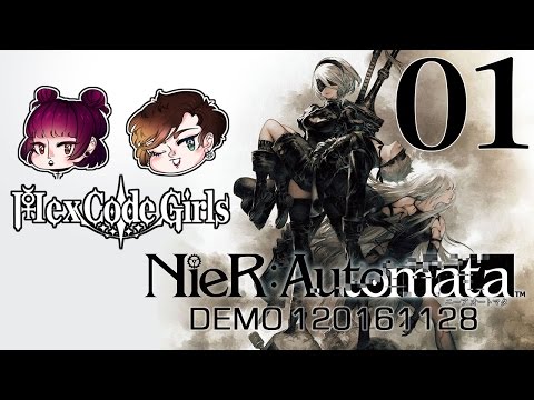 【Let's Play】NieR: Automata Demo 120161128 #01 - Sublime Visual Design