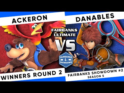 Fairbanks Smash Showdown #2 S5: Ackeron (Banjo) vs Danables (Shulk) SSBU - Winners R2