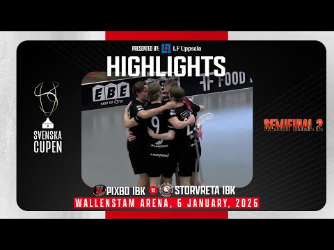 Highlights Swedish Cup Semifinal 2 Pixbo IBK vs Storvreta IBK
