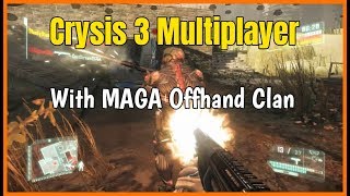 Crysis 3 Multiplayer Gameplay - 30-16 Skyline with Offhand MAGA