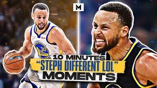 10 Minutes Of "Steph Curry DIFFERENT" Moments ⚡🔥