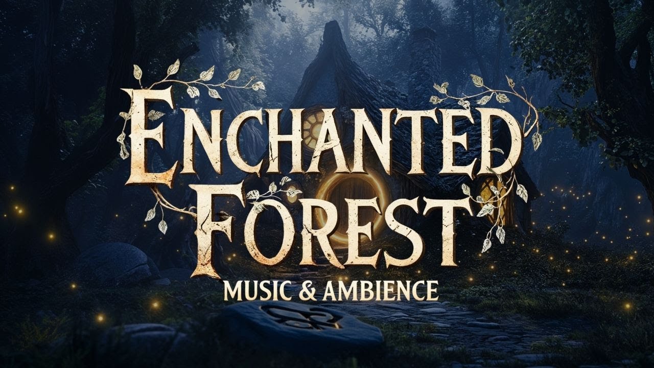 Witch’s Cottage in the Enchanted Forest | Dark Fantasy Ambience & Relaxing Music for Study & Focus