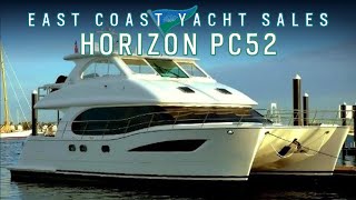 Horizon 52 power catamaran SOLD by SCOTT WOODRUFF