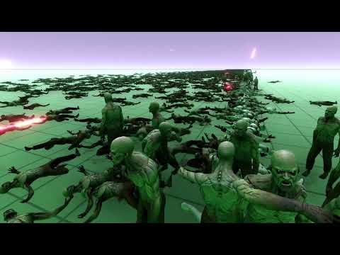 500 Stormtroopers vs 10000 Zombies