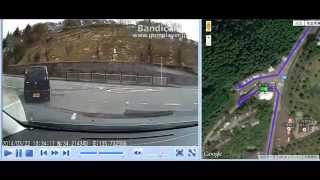 preview picture of video '大阪から十津川村(谷瀬のつり橋)まで。国道168号。GPS/MAP付ドライブレコーダー'