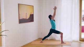 Yoga-Weitsicht von oben | Der Adler