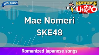 Download lagu Maenomeri – SKE48 (Romaji Karaoke with guide) mp3