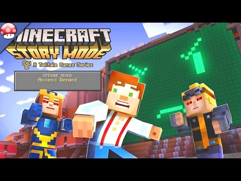 Minecraft Story Mode - Episode 7 - Full Walkthrough  (No Commentary Playthrough) (Steam PC Gameplay)