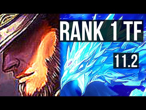 TWISTED FATE vs ANIVIA (MID) | Rank 1 TF, 4/0/7, Rank 24 | TR Grandmaster | v11.2