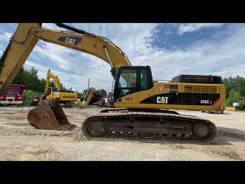 2007 CAT 345CL w 11697 Hours - Walk Around Video