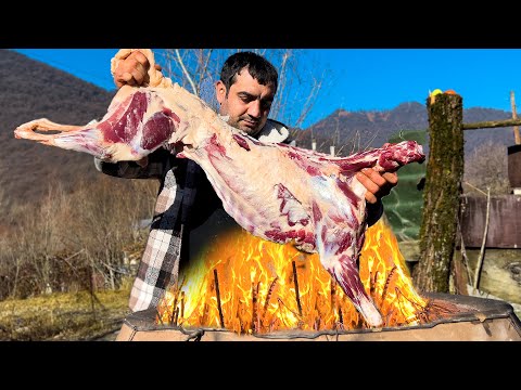 A TREMENDOUS RECIPE THAT BRINGS YOU TO HEAVEN! WHOLE LAMB COOKED IN TANDOOR