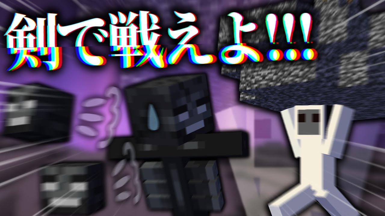 😶ハッカーくんのウィザーの倒し方がヤバすぎる😱😱😱【ゆっくり実況】ハッカーと全進捗解除 #6【マインクラフト】【マイクラ】#ごらやん #ハッカーくん