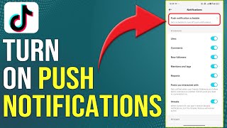 Download the video "How To Turn On Push Notifications On TikTok (How To Turn On Push Notifications On TikTok)"