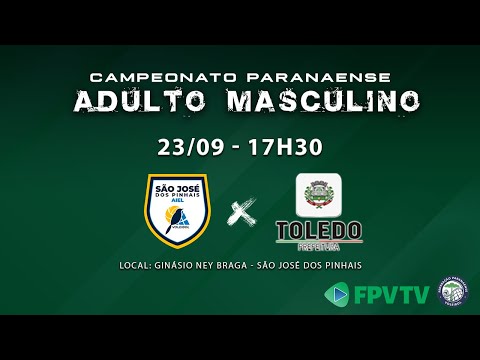 PARANAENSE MASCULINO ADULTO 2023 - SÃO JOSÉ DOS PINHAIS X TOLEDO