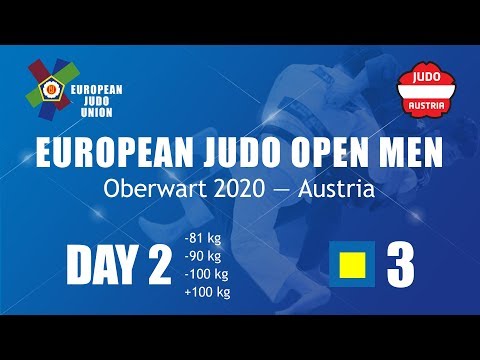 European Judo Open Men - Oberwart 2020 - Day 2 - Tatami 3
