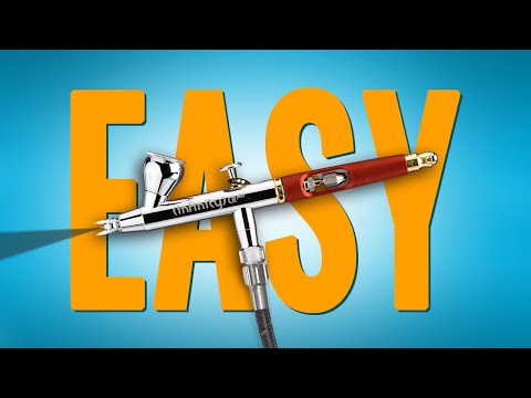 AIRBRUSHING MINIATURES is NOW much Less Frustrating!