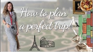 Trip to Paris and Rome: How to Plan a Perfect Vacation + Template Included