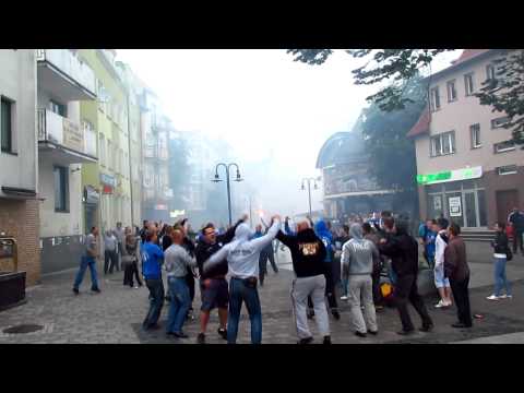 Świętowanie awansu Pogoni do IV ligi