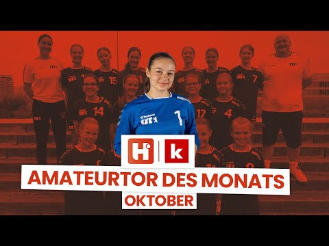 Amateurtor des Monats Oktober - 12-jährige Torhüterin überzeugt die Community!
