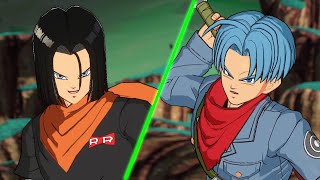 DBZ Android 17 and 18 vs Future Trunks - Dragon Ball Super Fusion World