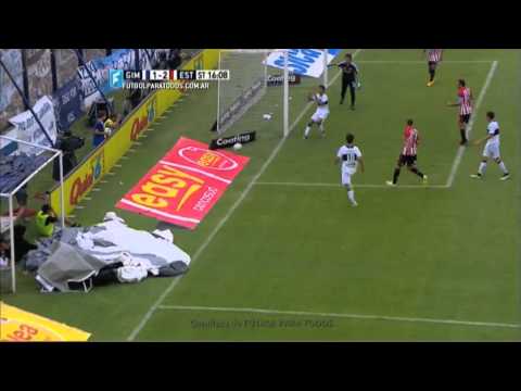 Lo perdió Meza. Gimnasia 1 - Estudiantes 2. Fecha 3. Primera División 2015. FPT.