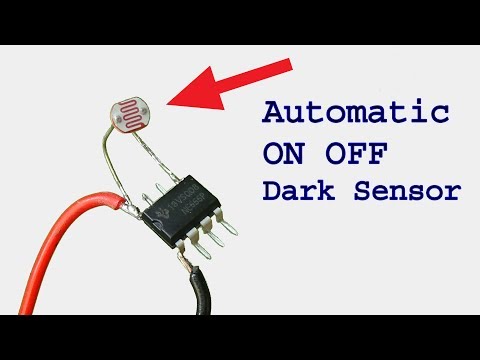How to make Dark sensor auto ON OFF Led light using ne 555 timer ic