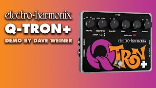 Video thumbnail for Electro-Harmonix Q-Tron Plus Envelope Filter with Effects Loop (EHX Pedal Demo by Dave Weiner) by EHX