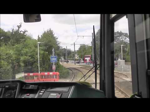 London Tramlink Cab Ride - Elmers End to West Croydon