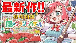 【牧場物語 Let's！風のグランドバザール】殿方の好感度を上げ続ける癒しのんびり配信はこちらです♡#11【ゲーム実況 switch2】