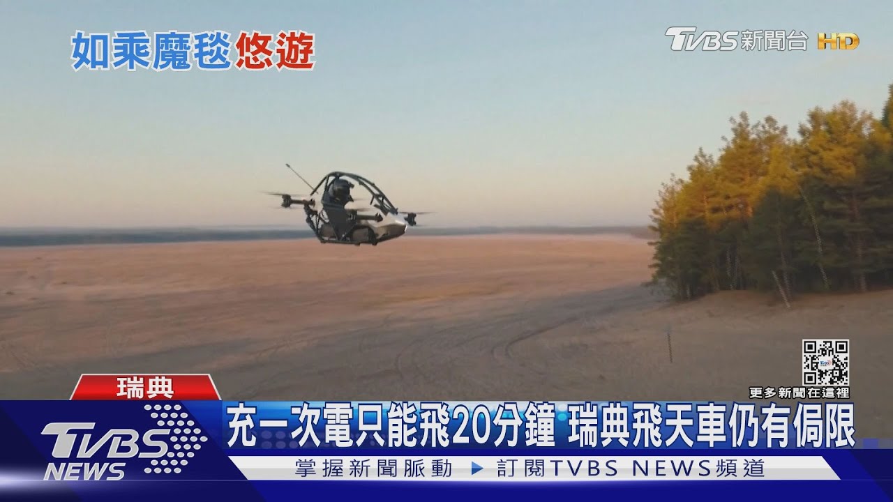 瑞典電動飛車開賣!豐田也投入研發「飛天車」