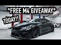 DMODEEJAY IS GIVING HIS BMW M4 AWAY TODAY FOR FREE