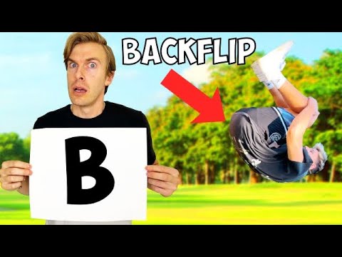 Pick A Letter, Do The TRICK!