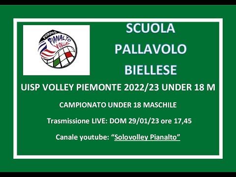 PIANALTO U18M POIRINO - SCUOLA PALLAVOLO BIELLESE _ UISP VOLLEY PIEMONTE Campionato 2022/23 U18M