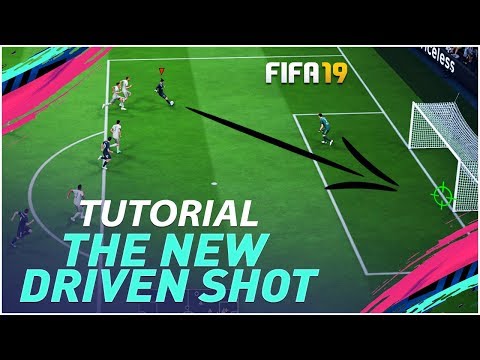 FIFA 19 THE NEW DRIVEN SHOTS FINISHING TUTORIAL !!! HOW TO SCORE GOALS - NEW SHOOTING TECHNIQUE !!!